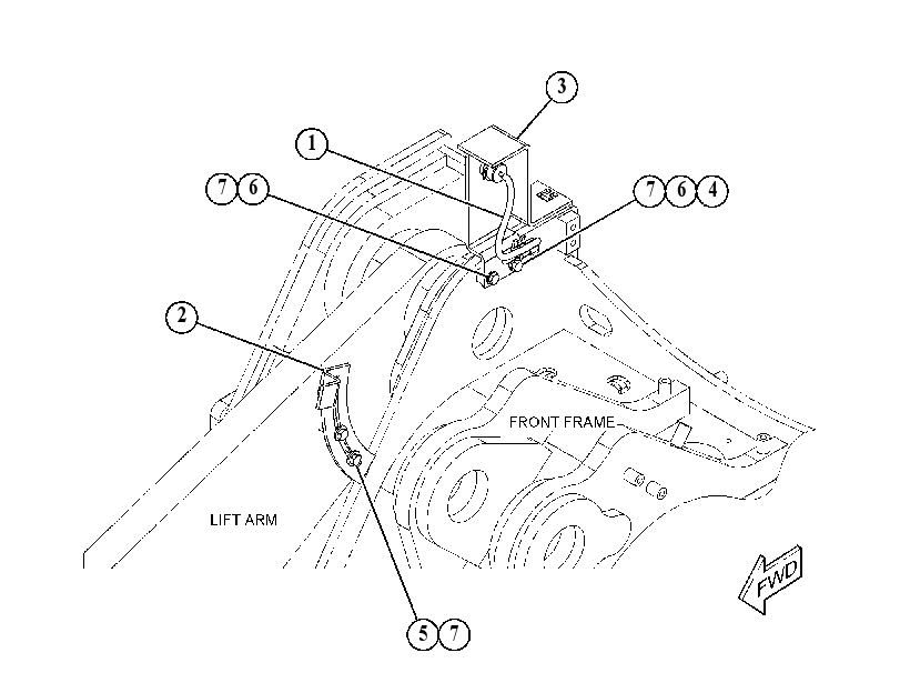 SENSOR & MTG GP-LIFT POSITION 5298114 CAT