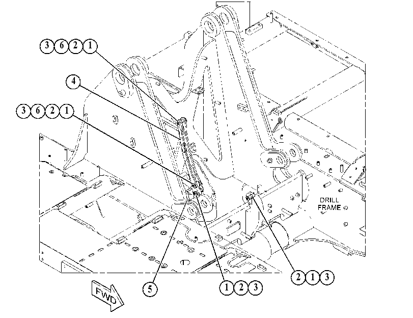 MOUNTING GP-MAST 5773869 CAT