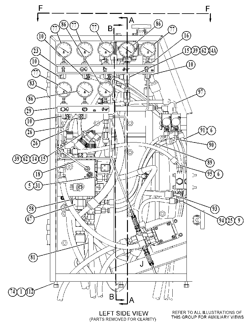 ENCLOSURE GP-SERVICE CENTER 5664040 CAT