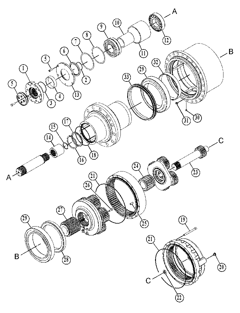 DRIVE GP-ROTOR 5773874 CAT
