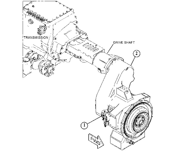 TORQUE CONVERTER AR 5514648 CAT