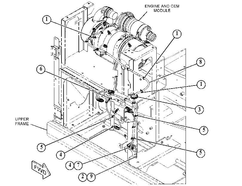 Проводка CEM 5581502 CAT