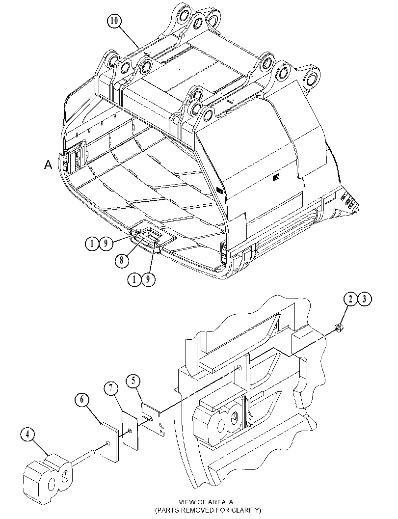 BUCKET GP-DIPPER 4896573 CAT