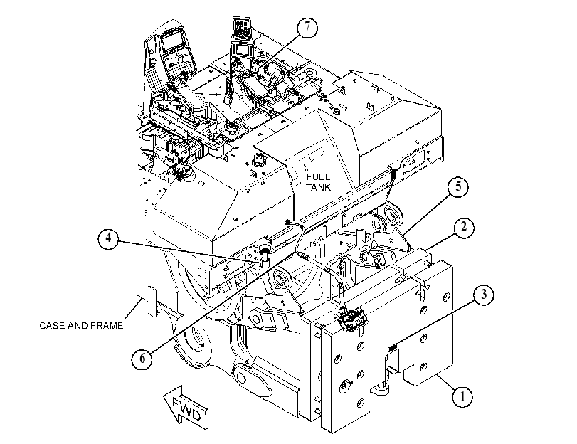 DRAWBAR AR 5287240 CAT