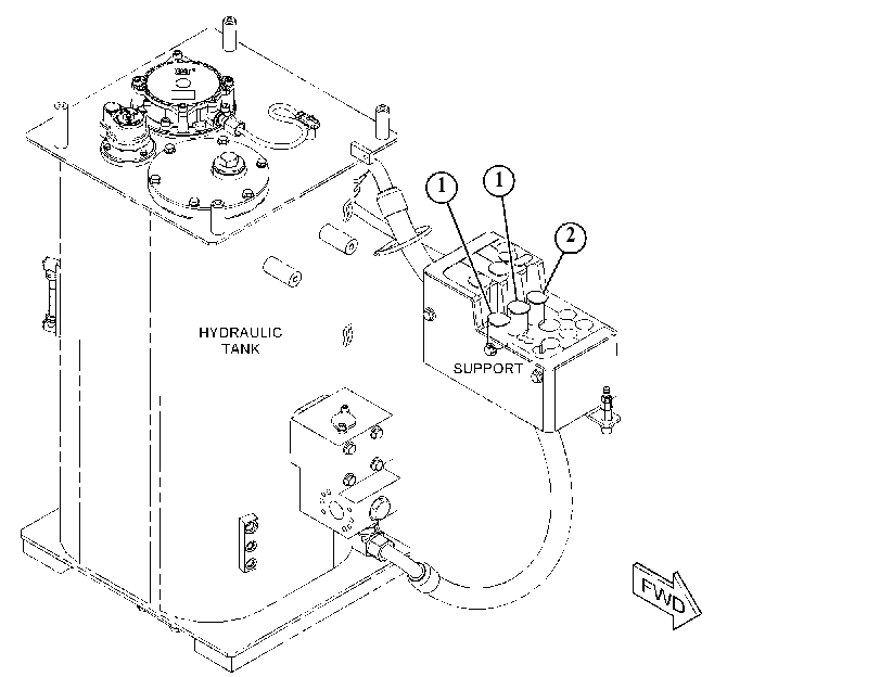 SPACER GP 5692418 CAT