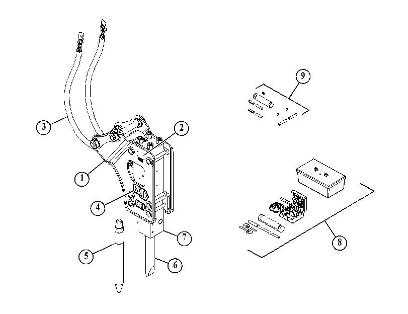 HAMMER AR-HYDRAULIC 5329308 CAT
