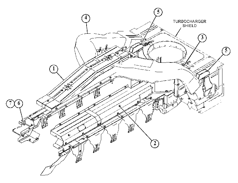 SHIELD GP-AFTERCOOLER 4608175 CAT