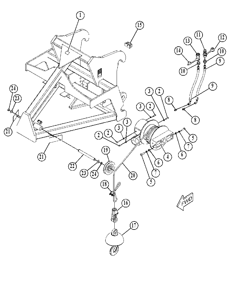 BOOM GP-TRUSS 4919893 CAT
