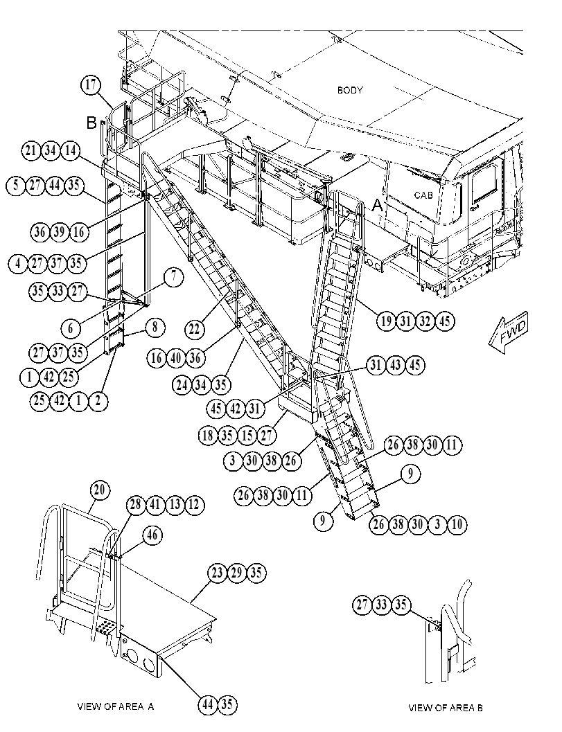 STAIRWAY GP 5715807 CAT