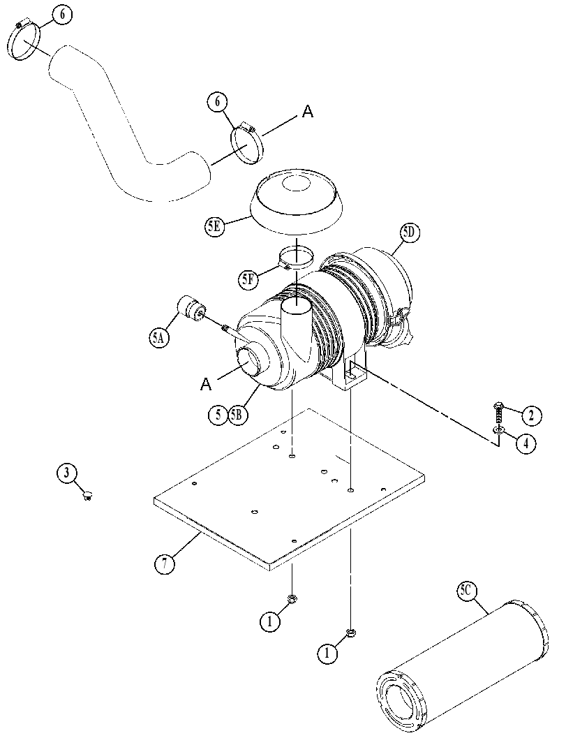 INLET GP-AIR 2455920 CAT