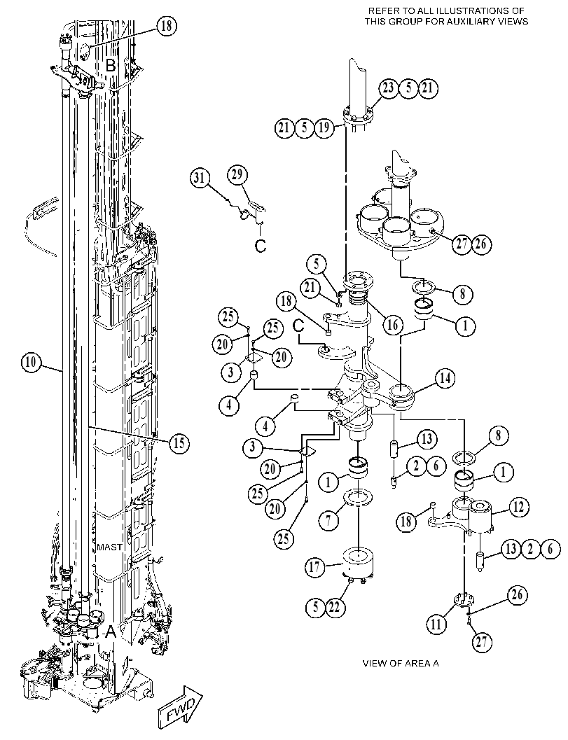 RACK GP-PIPE 5597036 CAT