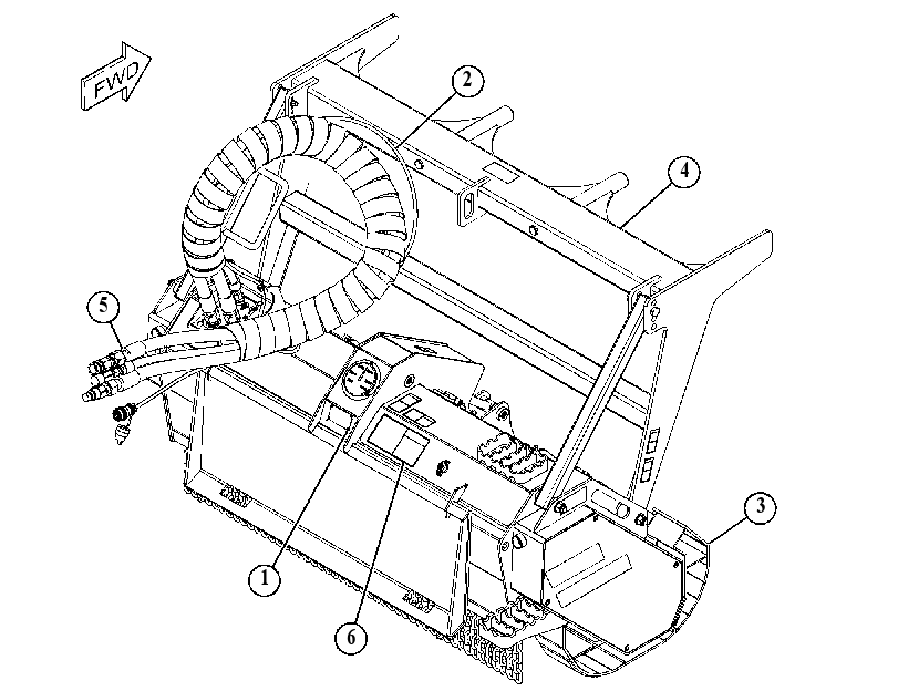 HEAD AR-MULCHING 4752760 CAT