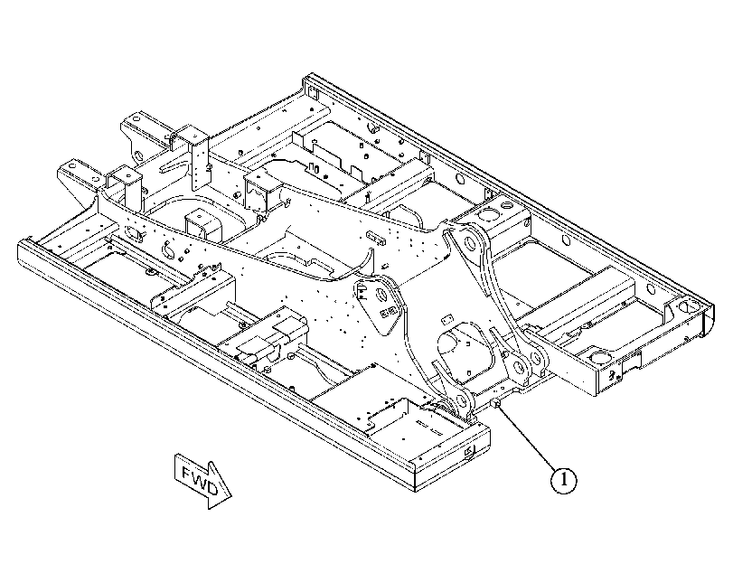 FRAME AS-UPPER 5514778 CAT