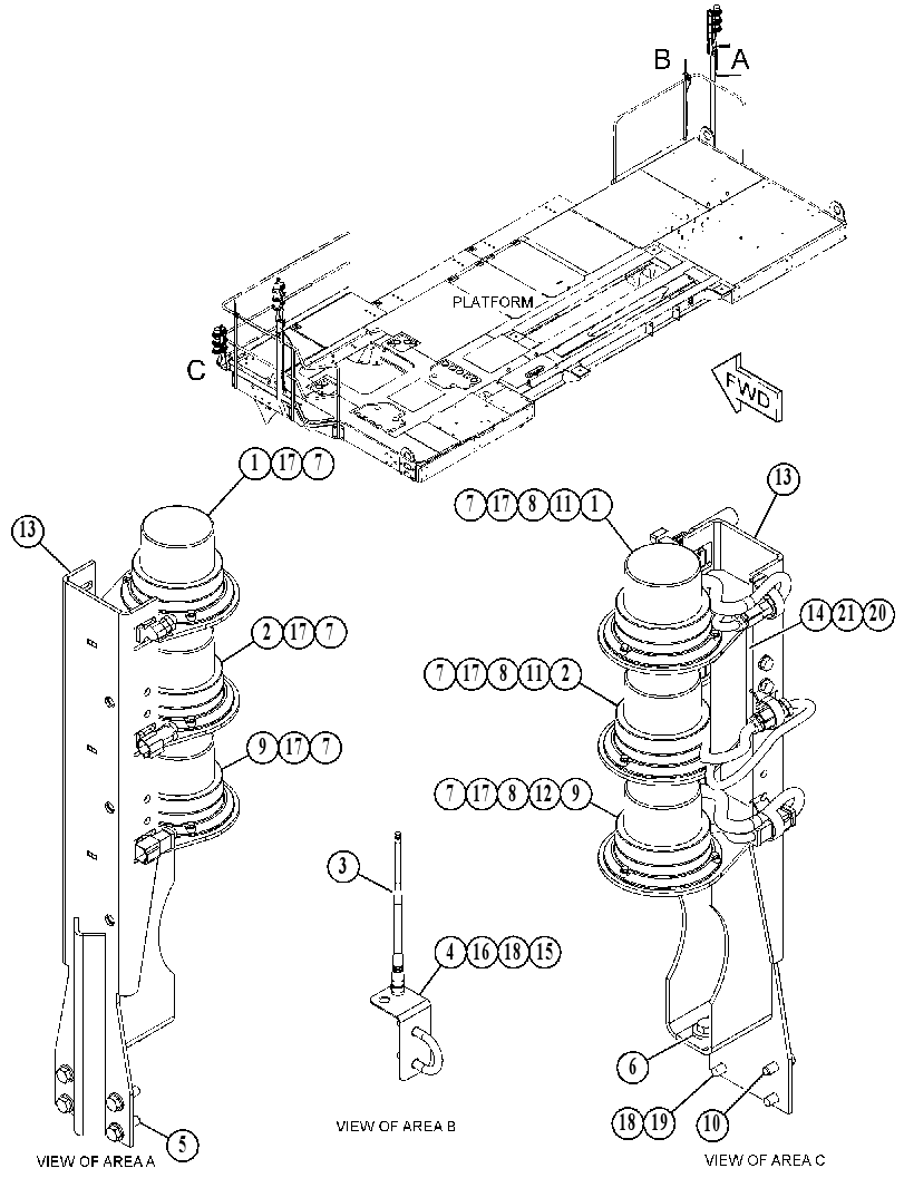 LAMP & MTG GP-COMMAND SIGNAL 5699682 CAT