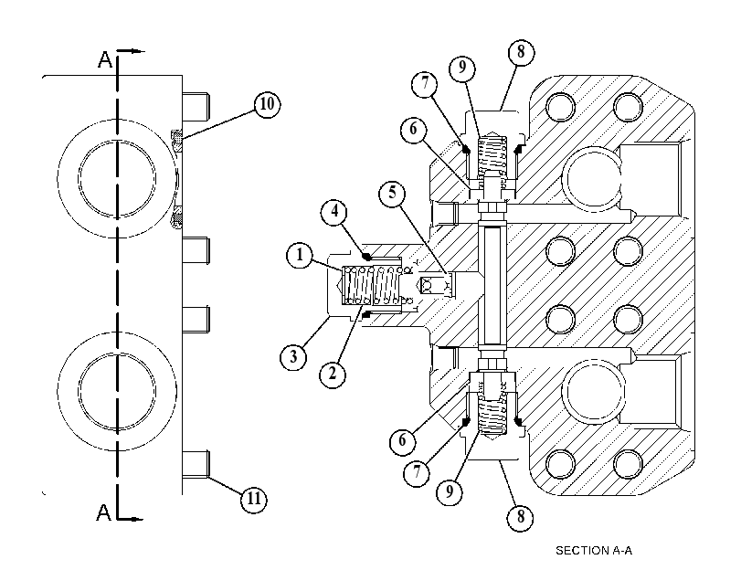 VALVE GP-FLUSHING 5839015 CAT