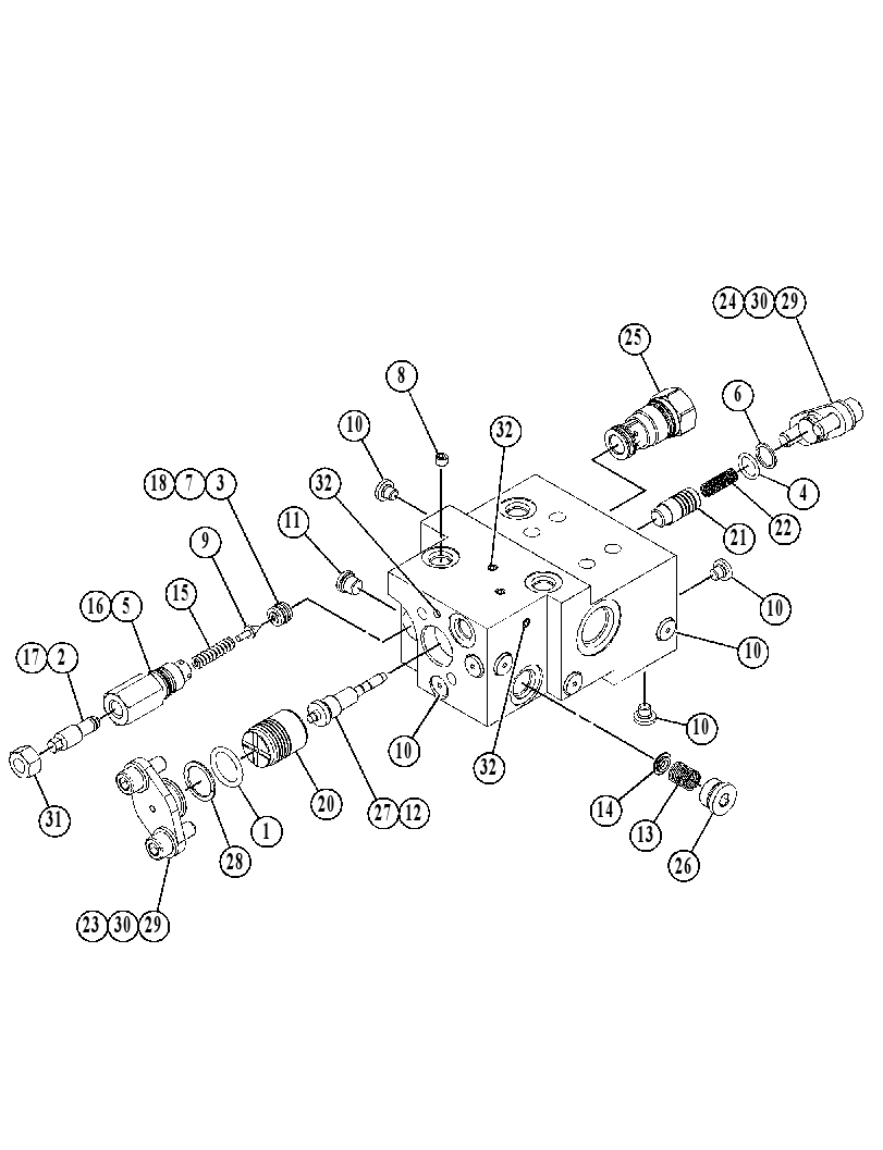 VALVE GP-BLADE CONTROL 5388810 CAT