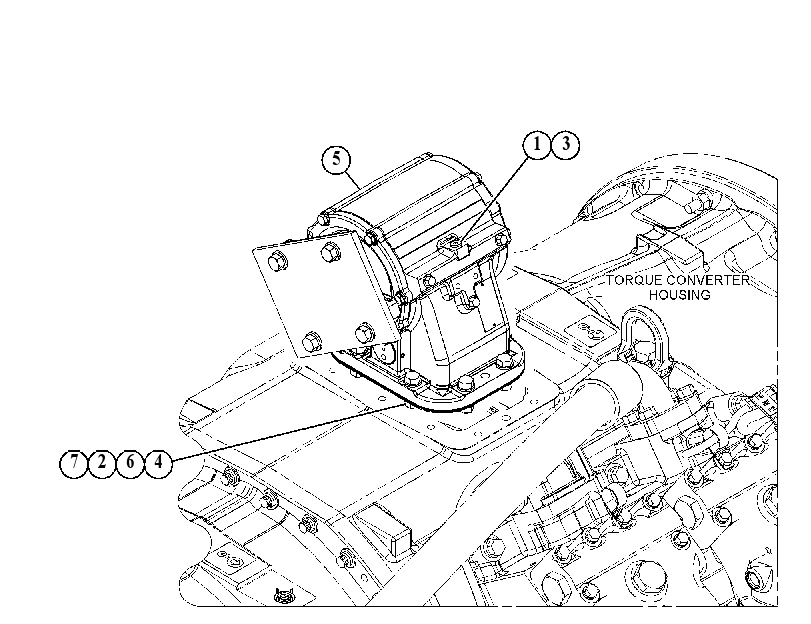 POWER TAKE-OFF AR 5772594 CAT