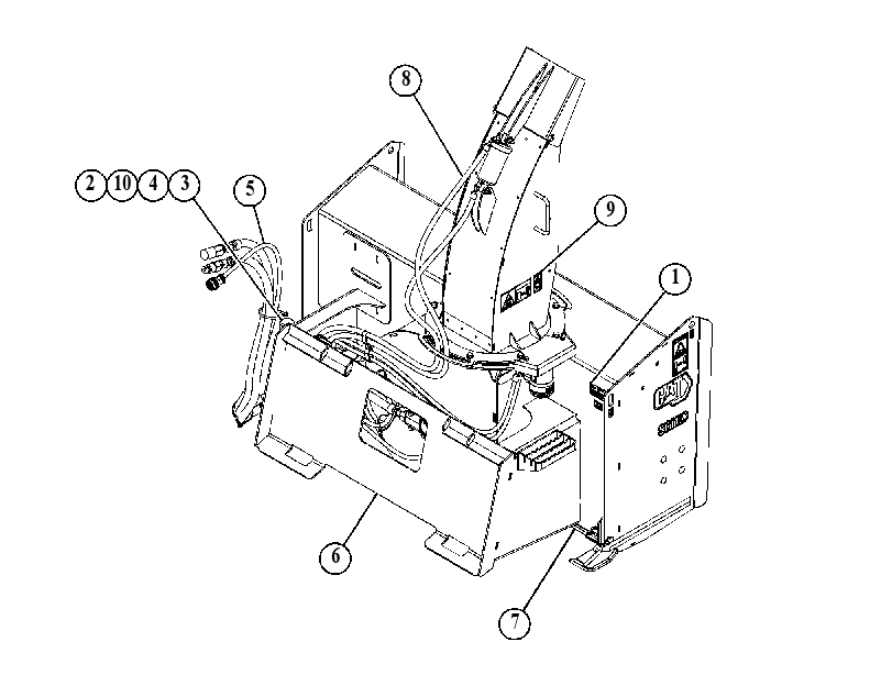 SNOWBLOWER AR 5800607 CAT