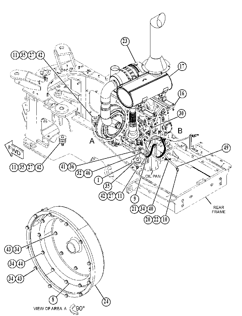 INSTALLATION GP-ENGINE 4750671 CAT