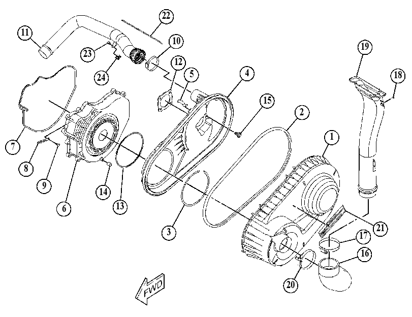 COVER GP-CLUTCH 5663755 CAT