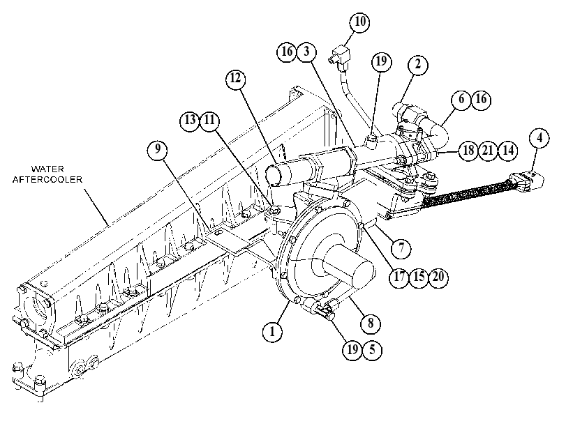 Регулятор давления газа 5058354 CAT