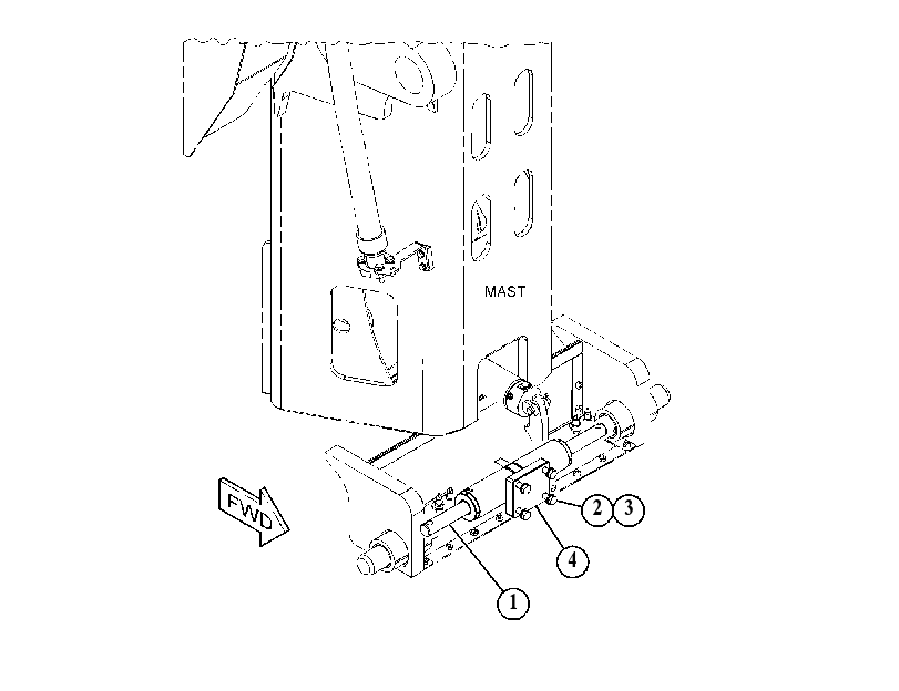 CYLINDER & MTG GP-HYDRAULIC 5511358 CAT