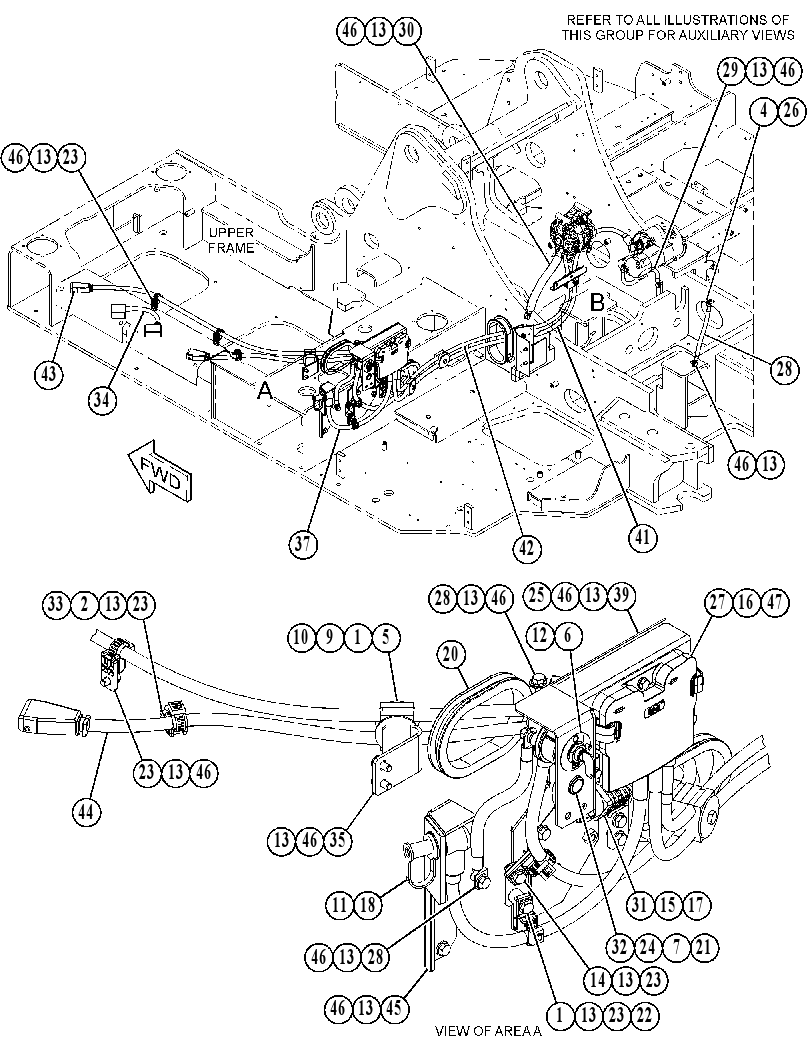 WIRING & MTG GP-ENGINE 5335759 CAT