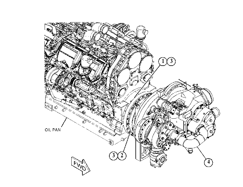 AIR COMPRESSOR & MOUNTING GP 5609727 CAT
