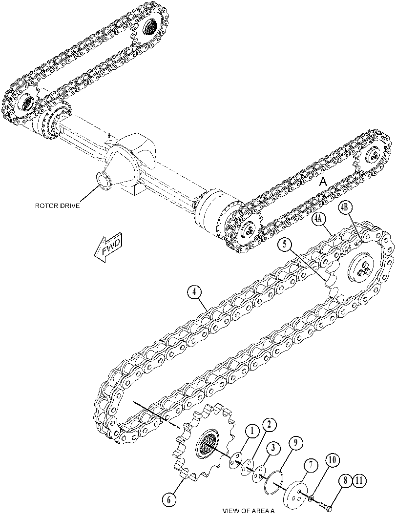 DRIVE GP-CHAIN 2333686 CAT