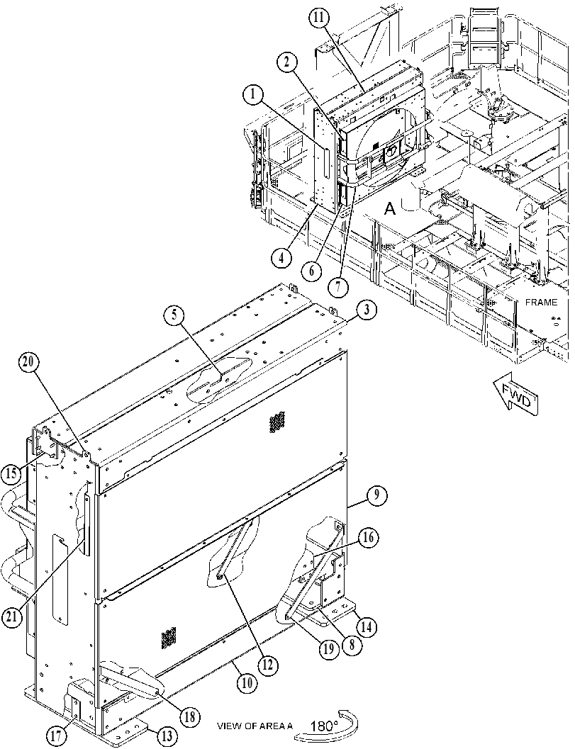 FRAME GP-COOLING 5271327 CAT