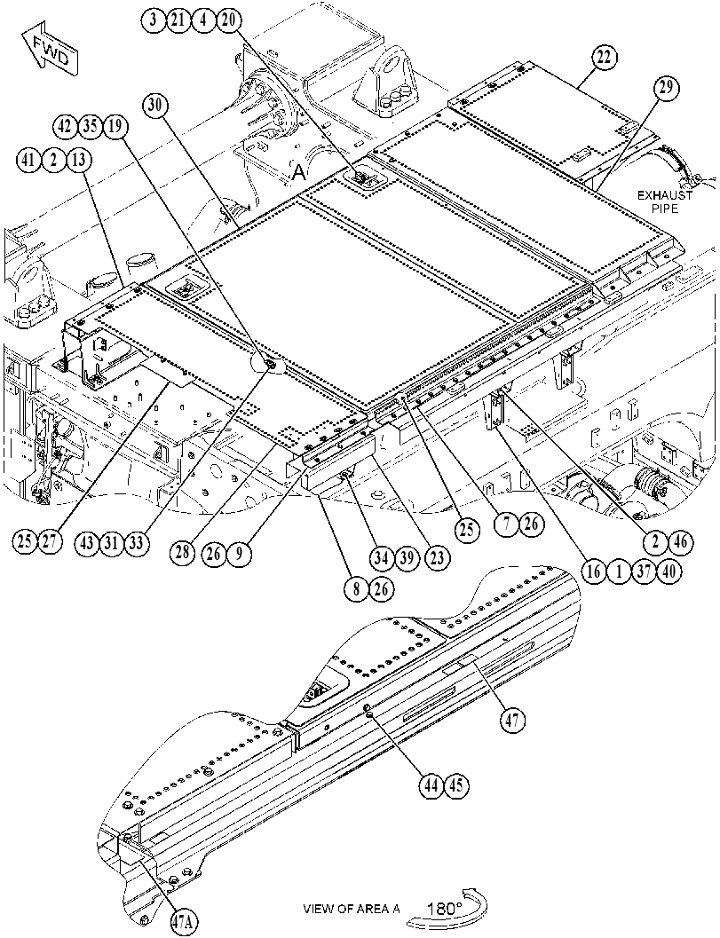 HOOD GP-TRUCK 5799570 CAT