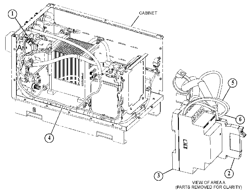 Проводка модуля AdBlue 5598265 CAT