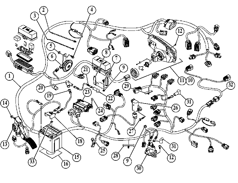 WIRING GP-MAIN 5717435 CAT