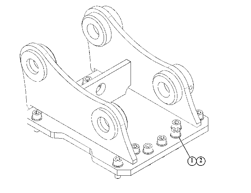 MOUNTING GP-WORK TOOL 5231915 CAT