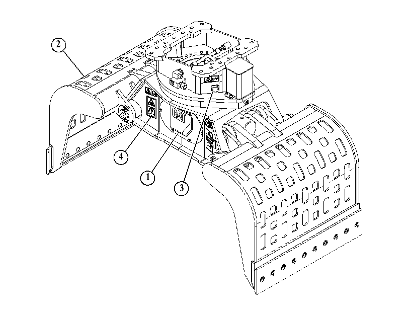 GRAPPLE AR-HYDRAULIC 5465859 CAT