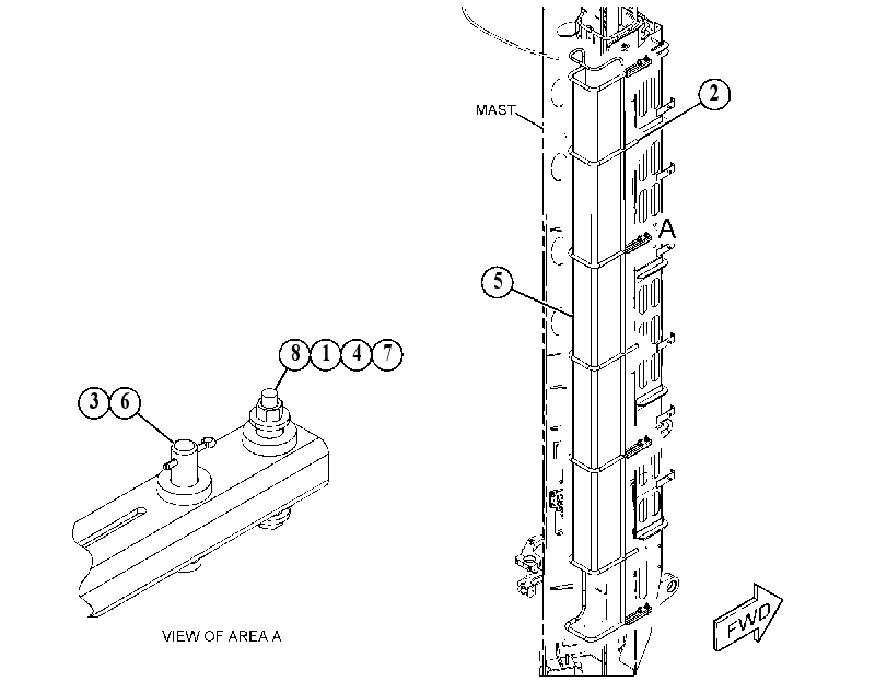 GUARDRAIL GP 5623670 CAT
