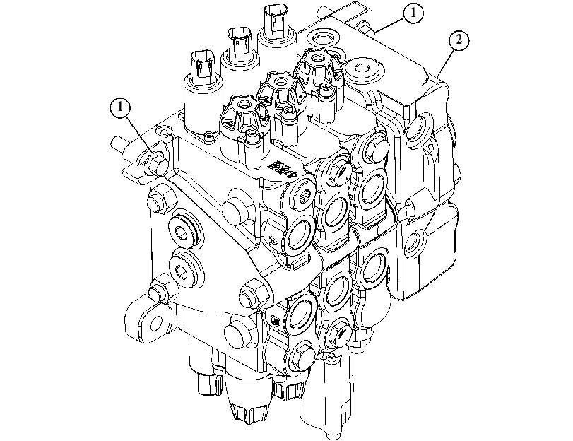 VALVE & MTG GP-BANK 5738600 CAT