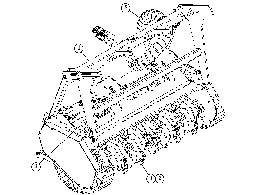 HEAD AR-MULCHING 5514690 CAT
