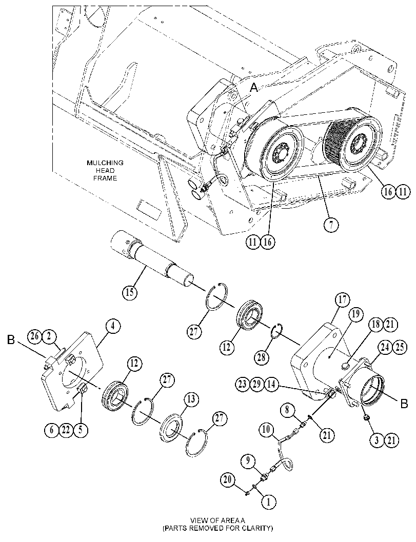 DRIVE GP-MULCHING HEAD 5514692 CAT