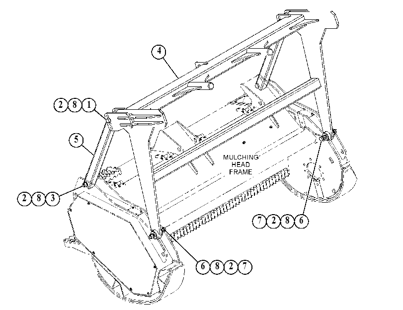 GUARD GP-MULCHING HEAD 5514697 CAT