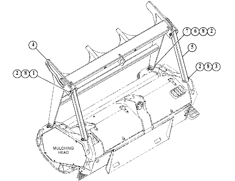 GUARD GP-MULCHING HEAD 5514707 CAT