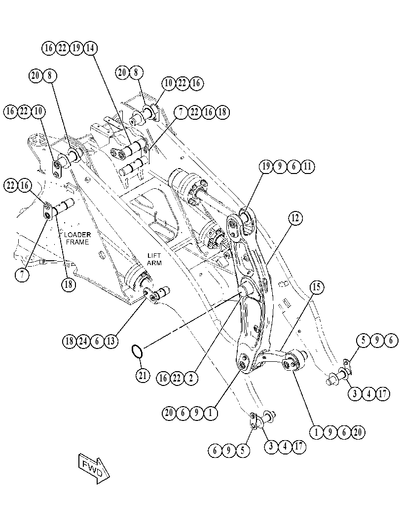 LEVER GP-TILT 5204946 CAT