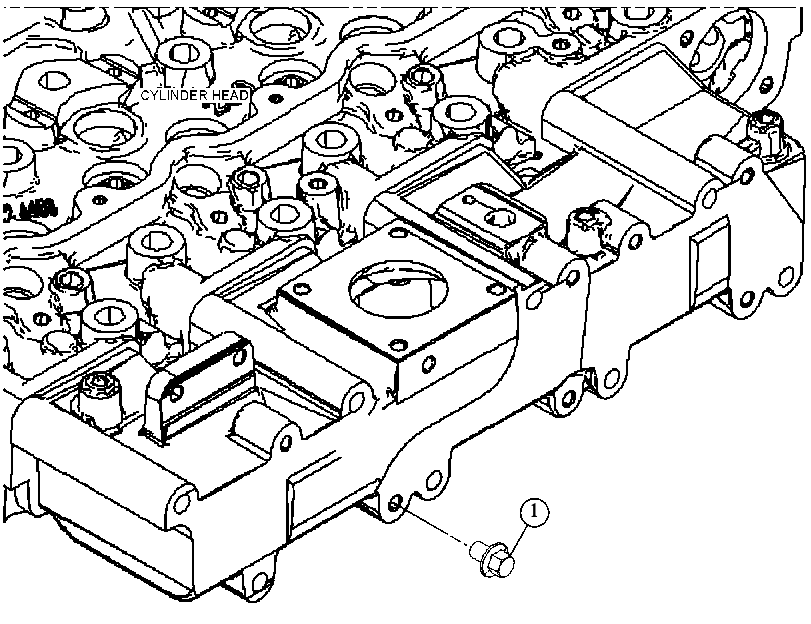 FASTENER GP-SOLENOID 5737069 CAT