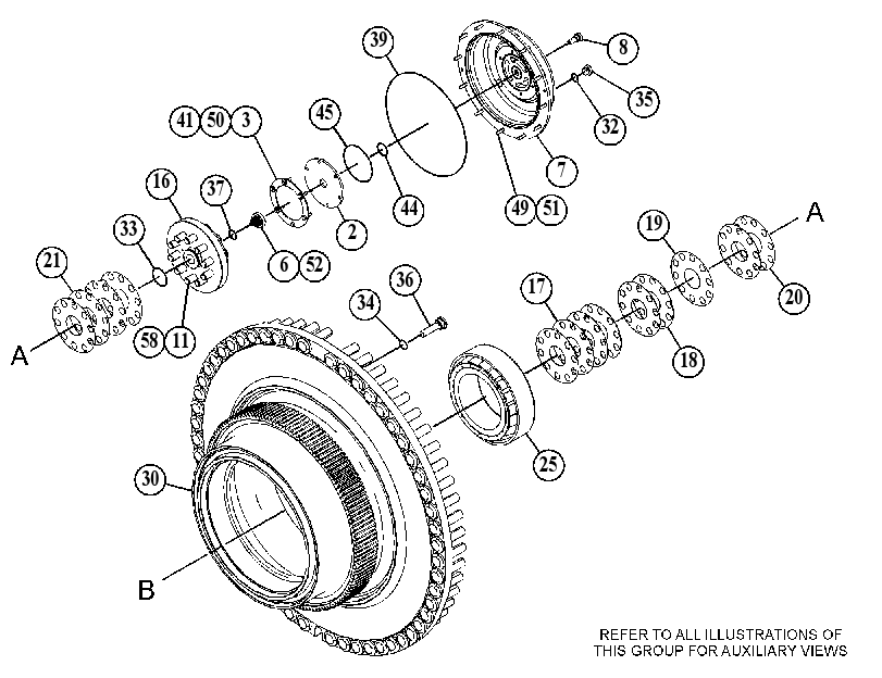 WHEEL & BRAKE GP 5844175 CAT
