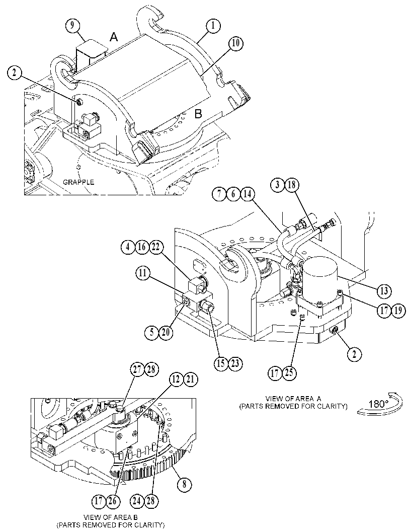 ROTATOR GP-HYDRAULIC 5463317 CAT