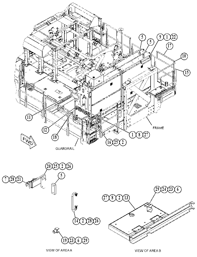 KIT-HANDLE 5701722 CAT