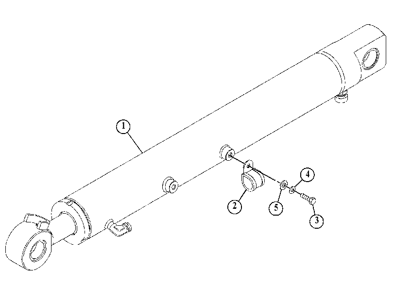 CYLINDER & MTG GP-BOOM 5792763 CAT