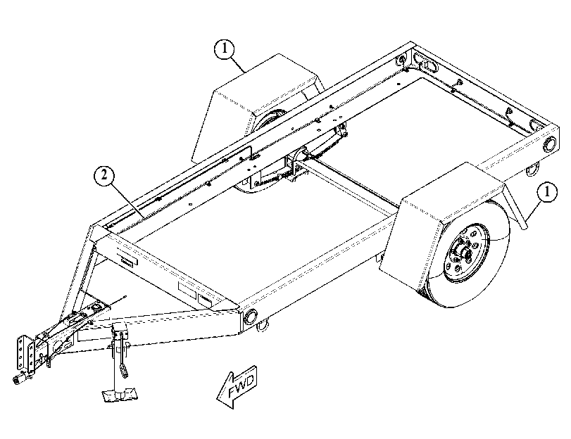 TRAILER GP 5697619 CAT