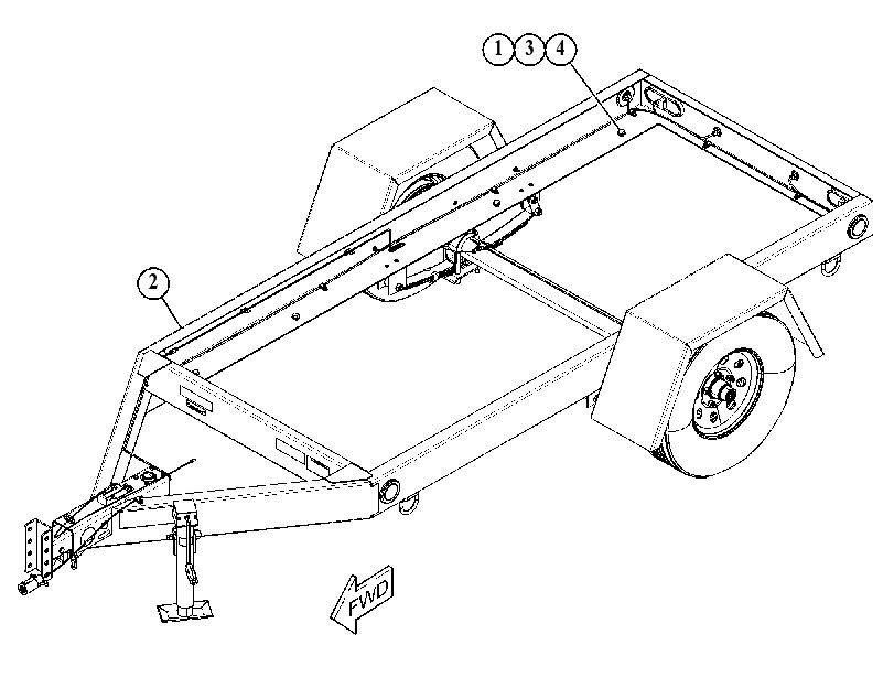TRAILER GP 4924590 CAT