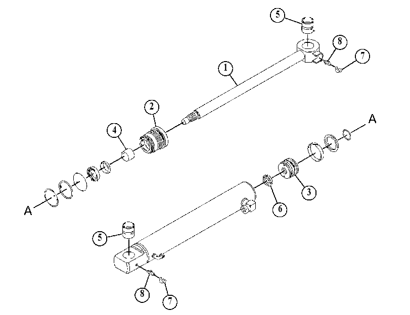CYLINDER GP-SWING 5809588 CAT